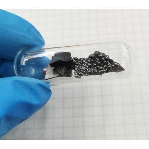 5 grams High Purity 99.8% Cobalt Co Metal Lumps in glass vial
