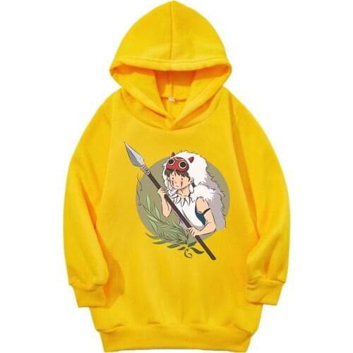 Fashion cartoon print sports and leisure pullover sweater tops for boys and girls to keep warm spring and autumn childrens tops