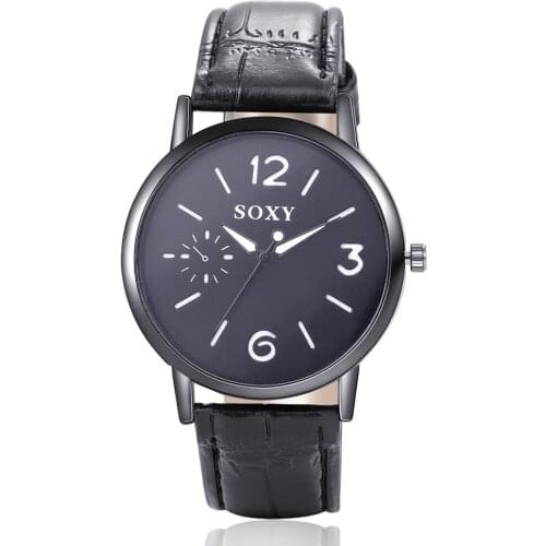 New hot selling foreign trade fashion cool mens watch SOXY Dial Watch