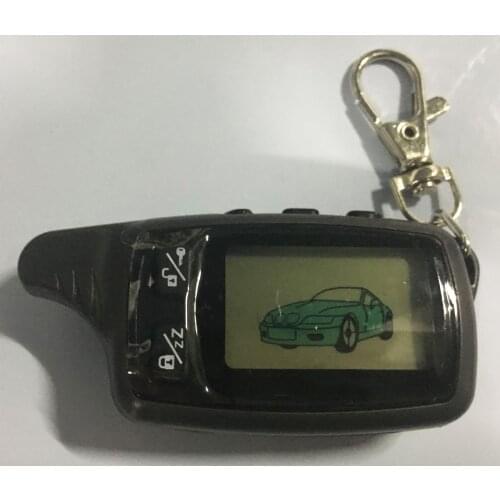 Russian LCD Remote Control Keychain TW 9030 two way car alarm suitable for Tomahawk TW-9030 Key
