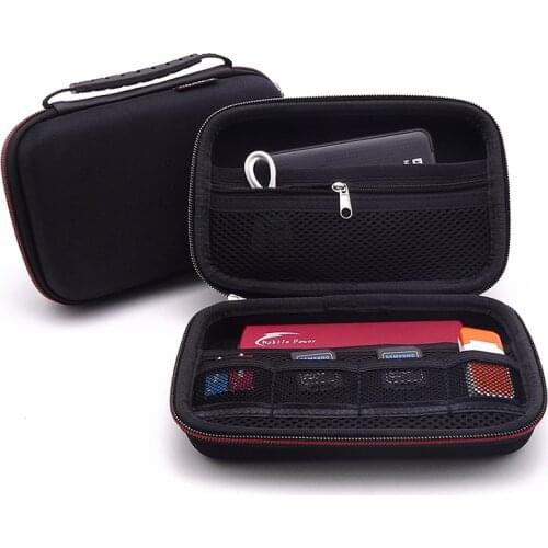 GUANHE 2.5" Hard Flash drive USB HDD Bag for Seagate Backup Plus Slim/WD My Passport Ultra Slim/Nintendo New 3DS XL/3DS