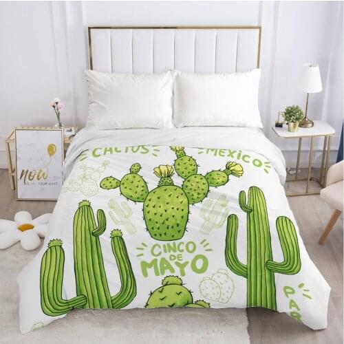 1pc Luxury Duvet cover Quilt/Blanket/Comfortable Case Single Double Queen King Size Bedding 140x200 240x220 200x200 Green