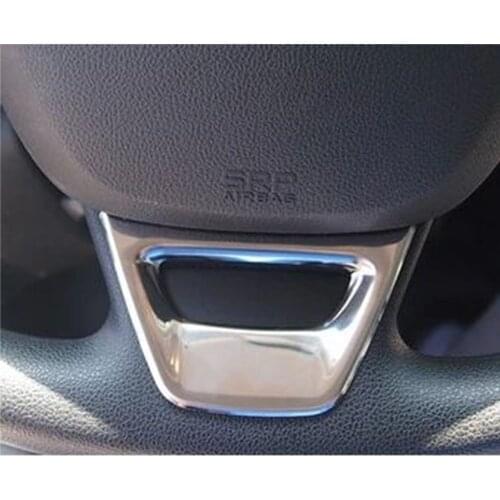 For Renault Megane 4 Steering Wheel Chrome Stainless Steel 1 Piece Internal Accessories High Quality