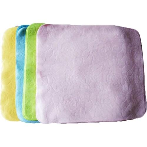 100pcs/lot 4color Peony flower pattern blue green pink yellow glasses cloth camera cloth lens cloth cleaning cloth camera clean