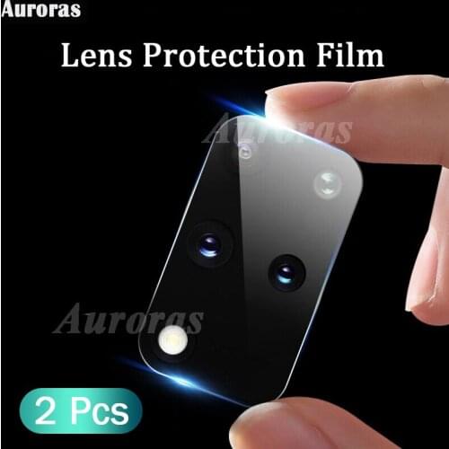 2 Pieces Lens Protection Film for Infinix Hot 10S Tempered Glass Camera Protector Cover for Infinix Hot 10 S Film
