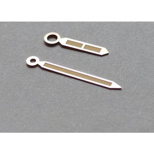 Watch accessories Watch parts copper material Rose gold Watch hand Green luminous Hour hand minute hand no second hand