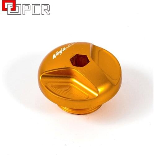 Aluminum Oil Filler Screw Cap Plug cover For KAWASAKI NINJA 400 Ninja400 2018 2019 2020 Motorcycle Accessories