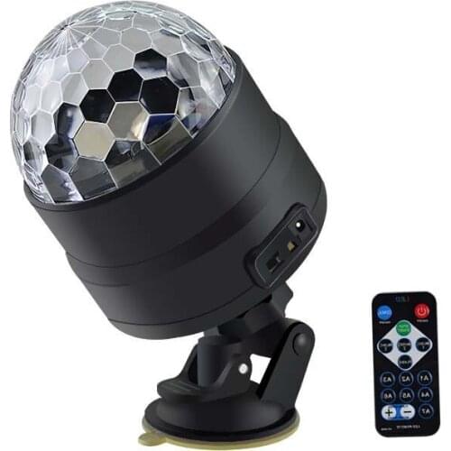 In-car Atmosphere Light, Car Music Rhythm Light, Wireless Remote Control Led Color Light, Usb Flashlight