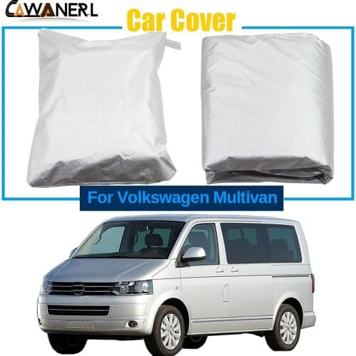 Car Cover For Volkswagen Multivan Outdoor Indoor Sunshade Anti-UV Sun Snow Rain Dust Protection Windproof Full MPV Cover