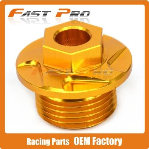 CNC Billet Engine Oil Filler Plug For RM80 RM85 RM125 RM250 RMZ250 RMZ450 RMX450Z Dirt Bike Motocross Enduro Motard