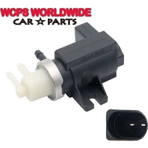 1J0906627B 1K0906627A Boost Pressure Solenoid Valve For Audi A3 A4 A6 For VW T5 Transporter Jetta Passat Polo Touran