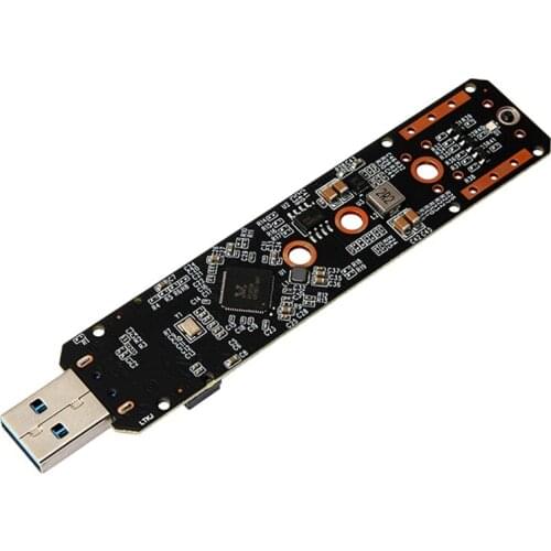 ENCNVME-R01 Mobile Hard Disk Enclosure, M.2 Ngff Nvme and Sata Dual Protocols Hard Disk Enclosure