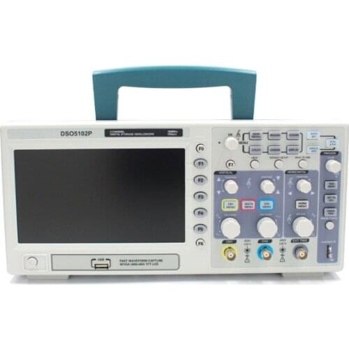 Hot Sale Original Professional Digital Storage Oscilloscope DSO5102P 100mhz 2 channels 1gsa/s Tft Lcd Instrument Rate 7 Inch