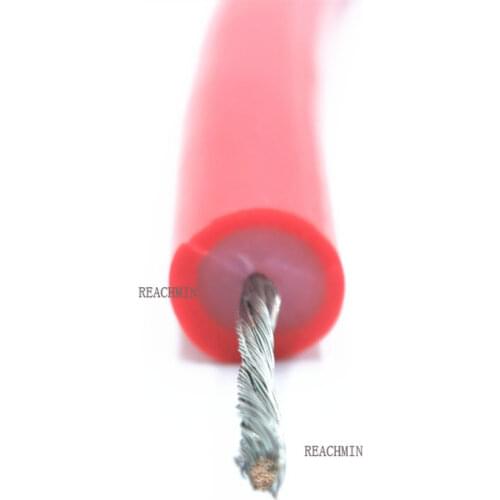 Soft silicone high voltage wire 13awg 100KVDC outer diameter 11mm 150KVDC outer diameter 13mm high temperature 200