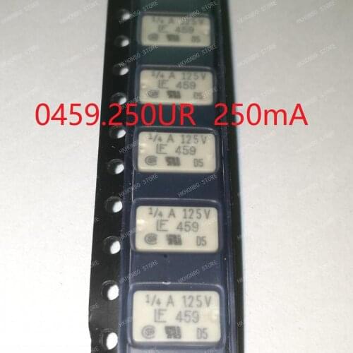 New SMD Fuse 0459 125V LF459 1/8A 1/4A 1/2A 3/4A 1A 1.5A 2A 2.5A 3A 4A 5A