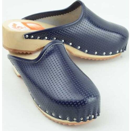 Orthopedic Wooden Clogs 2021 New Women Comfortable Comfort Nurse Doctor Hospital Orthopedic Cook Work Slippers