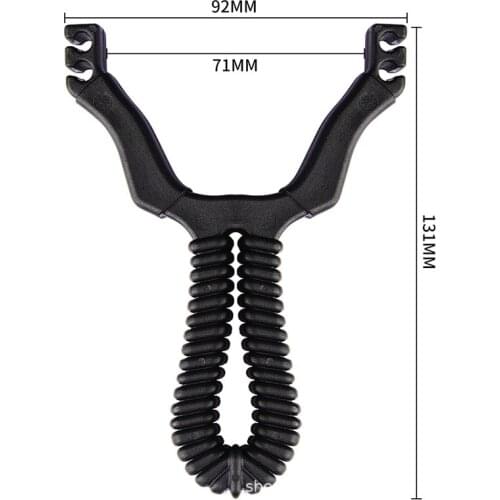 The New Two Card Four Strand Slingshot Free Binding Card Ball Bow Stand High Precision And Powerful Outdoor Shooting Competition