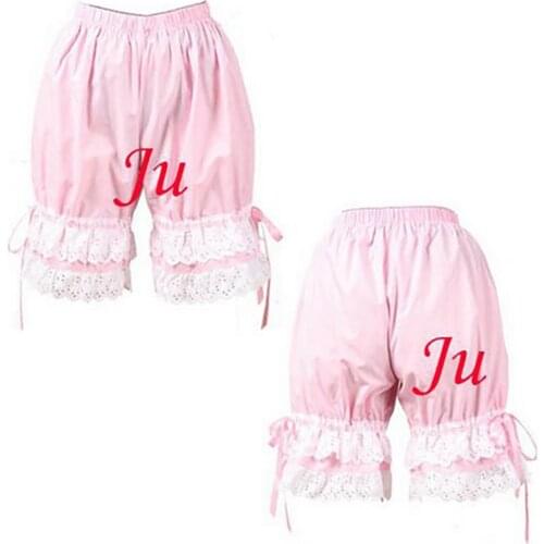 Sissy Maid Gothic Lolita Punk Bloomers Cotton Cosplay Costume Tailor-made[CK325]