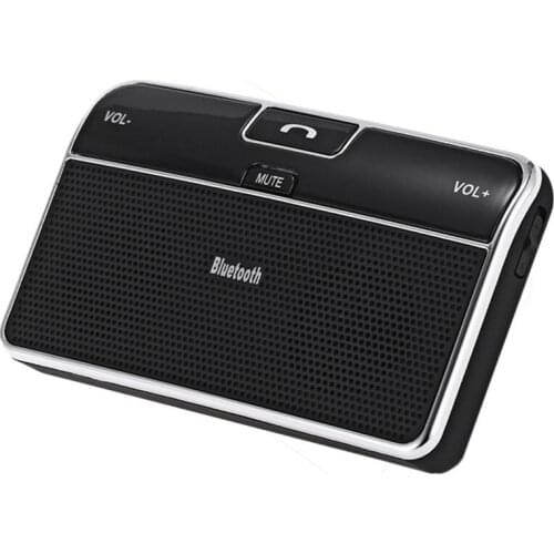 Intercom System Car Styling Dual Microphone Music Receiver Bluetooth Hands-Free Kit Bluetooth V4.0+EDR Dragging Sun Visor