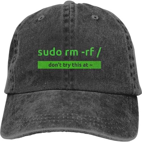 Sudo Programming Command The Baseball Cap Peaked capt Sport Unisex Outdoor Custom Linux Program it crowd Programer Hats