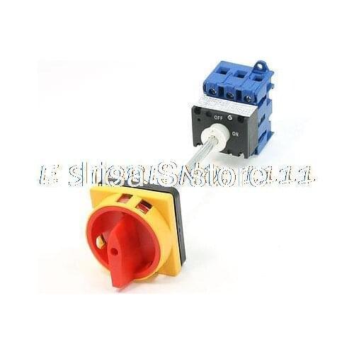 ON/OFF 2 Position Rotary Cam Changeover Switch AC600V 63A