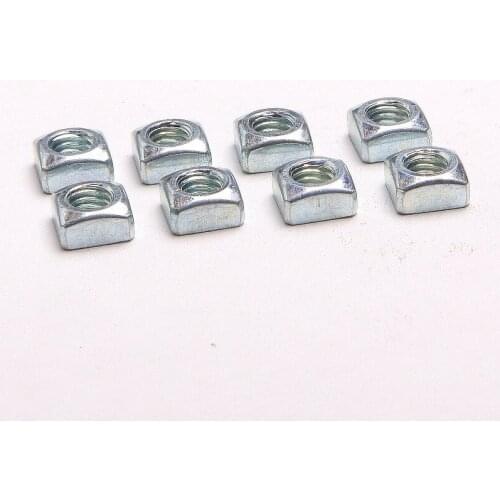 30PCS Quartet Mother Nut Parent Party Square Nut M4*8*4