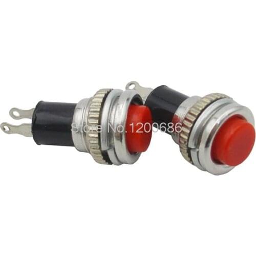 5 Piece DS316 10MM Power switch from the reset button red on the wire-free lock switch