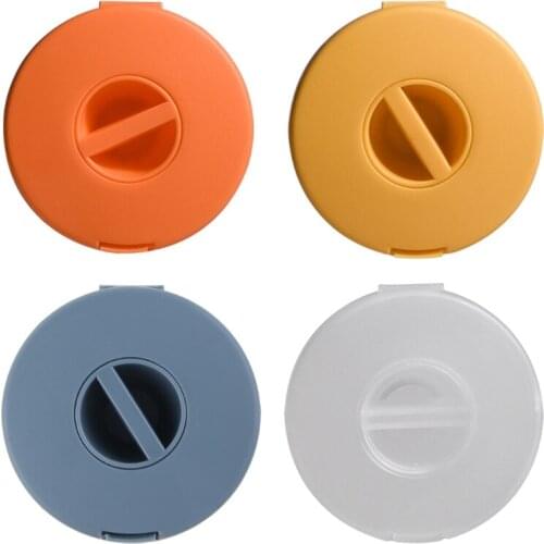 62KC Small Portable Round Rotatable Wire Organizer Data USB Cable Storage Management Tool Mobile Phone Charging Line Winder Box