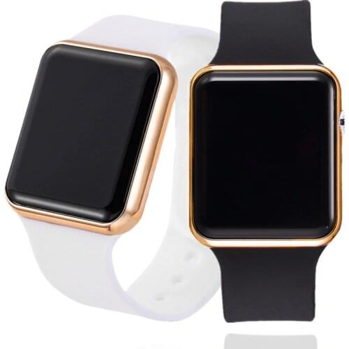 Mens Sport LED Digital Watch Men Women Silicone Electronic Wrist Watch Military Clock relogio digital masculino montre homme