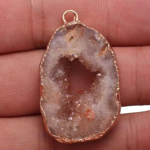 Natural Stone Pendant Irregular Agates For Jewelry Making DIY Necklace Bracelet Anklet Accessory