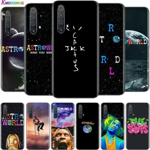 Transparent Cover Travis Scott Hiphop For OPPO AX7 A1K A93 A92 A73 A72 A53S A52 A32 A31 A9 A11 A7 A5 2020 Phone Case