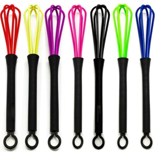 1Pcs Salon Hairdressing Dye Cream Whisk Plastic Hair Paint Color Mixer Barber Stirrer Hair Styling Tool Dye Hair Accessories