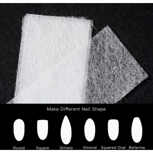 5/10/20pcs Silk Fiberglass For Nail Extension UV Gel Building Fiber French Acrylic DIY Manicure Nail Art Tools Nail Accessories