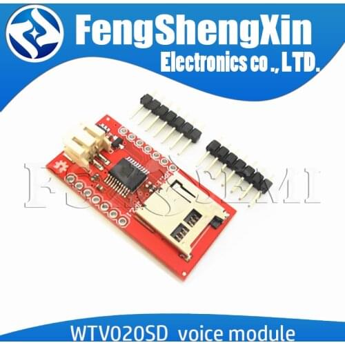 Audio WTV020SD Audio Module micro SD Card Sound Module Game Device Module for arduino