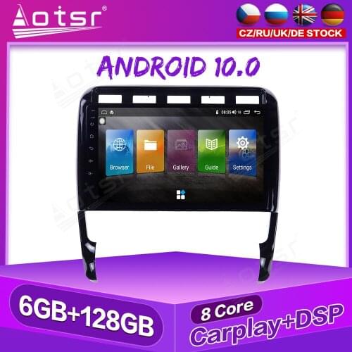 For Porsche Cayenne 2004 - 2010 Android Car Radio Player GPS Navigation Auto Stereo Video HD Multimedia Unit DSP Carplay 4G SIM