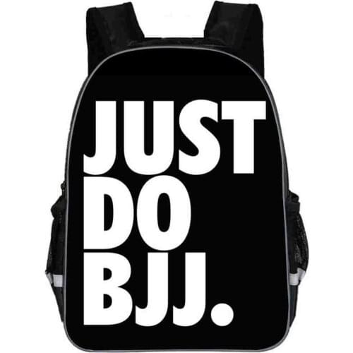 BJJ Backpack Taekwondo Brazilian Jiu-Jitsu Martial Judo Animal Women Men Boys Girls Kids Teenager School Bags Mochila Bolsa