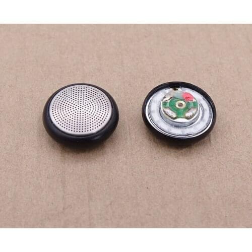Flat head earplug earphone speaker 15.4MM unit speaker 2pcs