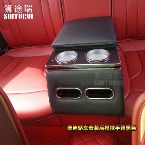 FOR AUDI A1 A2 A3 A4l A5 A6l A7 A8 A9 Q2 Q3 Q5 Q7 avant allroad Rear handrail box mobile phone charging USB