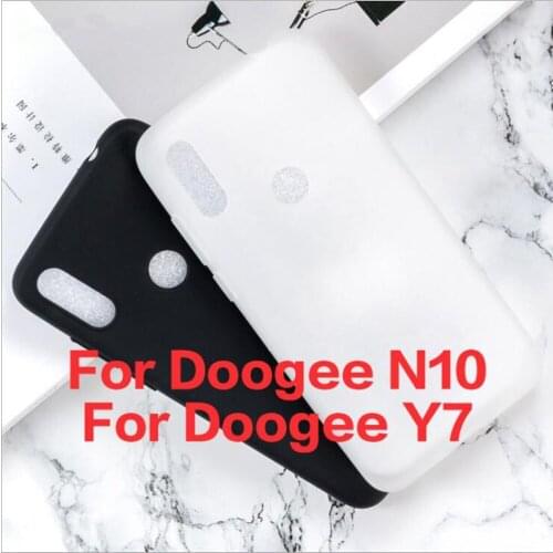 For Doogee Y7 Case For Doogee N10 Cover + Screen Protector Tempered Glass Protective Film For Doogee N10