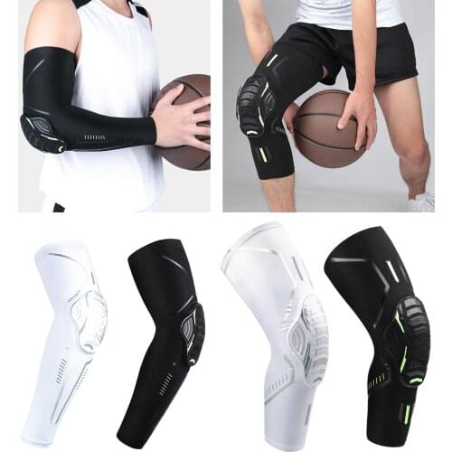 Cycling Skating Knee Elbow Protector Safety Guard Leg Arm Support Cover Basketball Volleyball Adult Sports Protective Gear