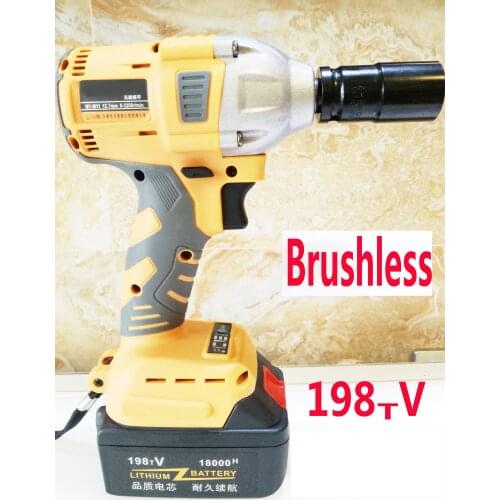 Li-ion 0-3200r/min 350N.m Electric Impact Wrench DIY Household Electric Wrench Cordless Drill brushless Wrench