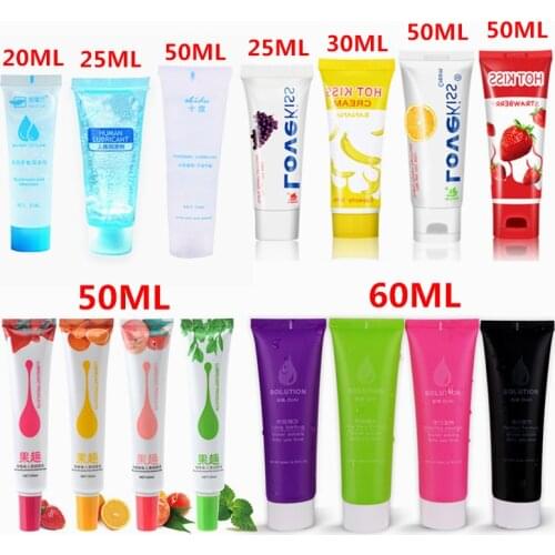 Sexo Fruit Flavor Intimate Lubricant For Anal Vagina Men Dick Water Soluble Lubrication Massage Oil Lube Sex Toys For Woman