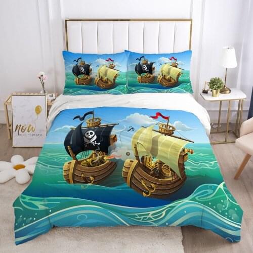3D Bedding Set Duvet Cover Sets Quilt Covers Pillowcase(s) Comforter Case Bed Linen Cartoon Queen Full Size Home Textile