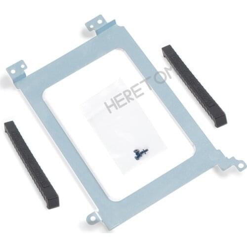 03FDY3 For Dell precisio 5530 xps15-9570 Hard Drive HDD Bracket Caddy 3FDY3 +Rubber Rail +Screws