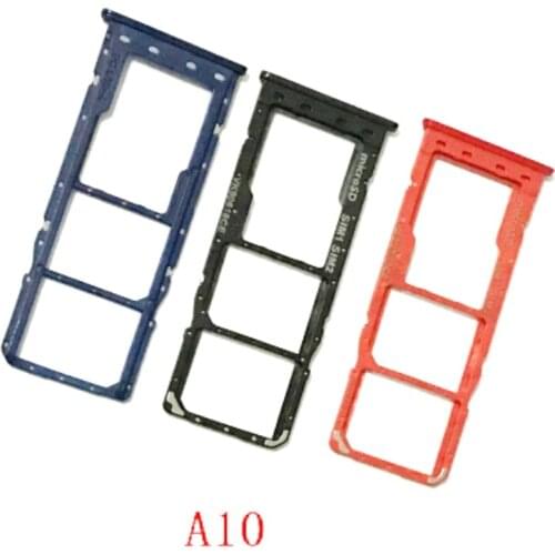 50pcs Sim Card Tray SD Reader Holder For A10 A20 A30 A40 A50 A60 A70 A80 A90 M10 M20 M30SIM Card Tray Slot Holder
