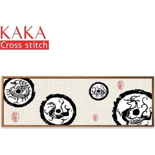 Cross stitch kits,Embroidery needlework sets with printed pattern,11CT-canvas for Home Decor Painting,Flowers Full NCKF127