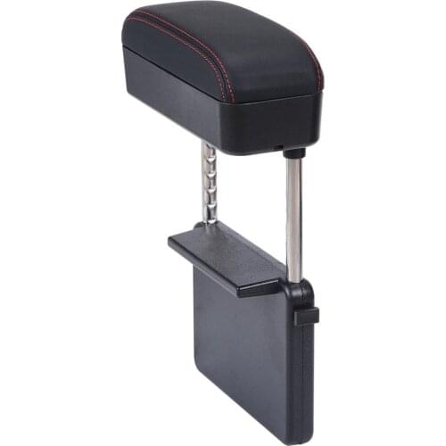 Car Seat Gap Organizer Storage Box Automobile Armrest Support Elbow Rest Pad Armrest Extender Adjustable Functional Accessory