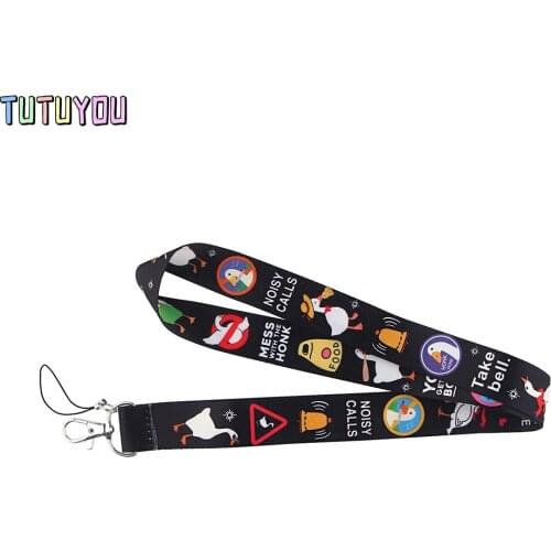 PC2249 Problem Goose Creative Lanyard Badge ID Lanyards Mobile Phone Rope Key Lanyard Neck Straps Accessories