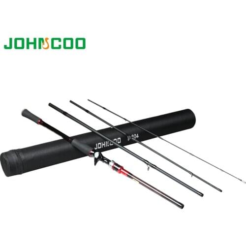 Spinning Fishing rod With Case Really Fast Action 2.1m 2.4m 2.7m 3.0m 8-28g Test Light weight