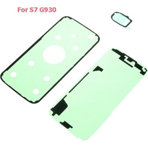 10set/lot CFYOUYI Housing Adhesive Sticker + Waterproof Adhesive + Camera Lens Ring Adhesive Set for Samsung Galaxy S7 G930